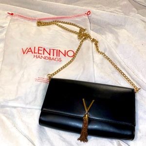 Authentic Mario Valentino bag with duster.